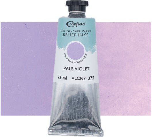 Cranfield Safe Wash Relief Printing Ink Pale Violet 75ml