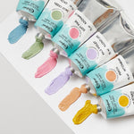 CRANFIELD SAFE WASH RELIEF PRINTING INK SET 6 SOFT SHADES
