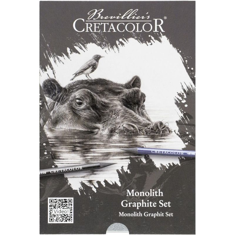 Cretacolor Hippo Monolith Graphite Tin Set 11 SET