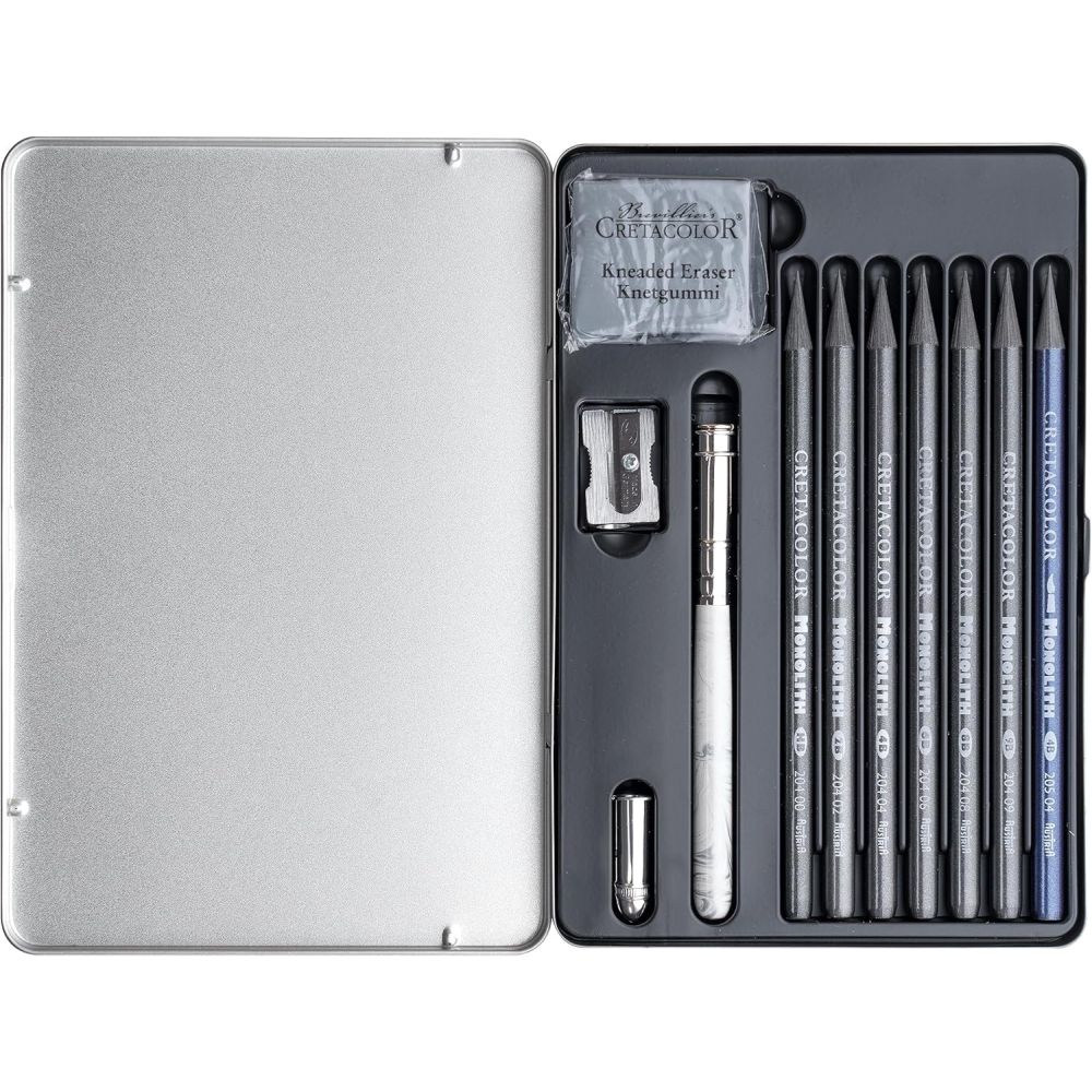 Cretacolor Hippo Monolith Graphite Tin Set 11 SET