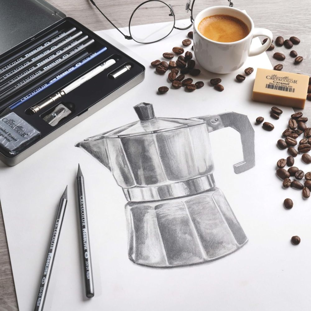 Cretacolor Hippo Monolith Graphite Tin Set 11 SET