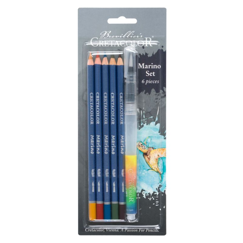 Cretacolor Marino Watercolour Pencil Blister Set 6 SET