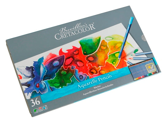 Cretacolor Marino Watercolour Pencil Tin Set 36 SET