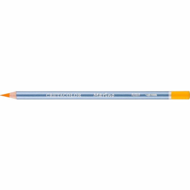 Cretacolor Marino Watercolour Pencil 109 Permanent Dark Yellow