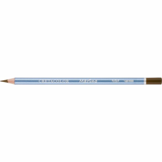 Cretacolor Marino Watercolour Pencil 216 Olive Brown