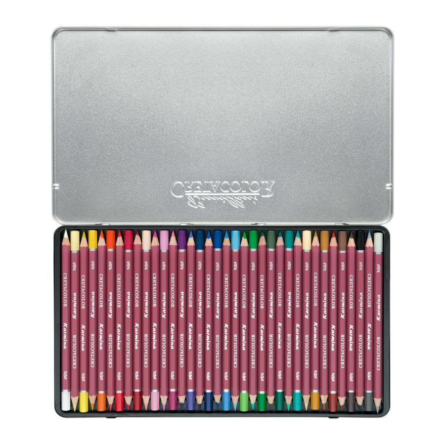 Cretacolor Karmina Colour Pencil Tin Set 36 SET