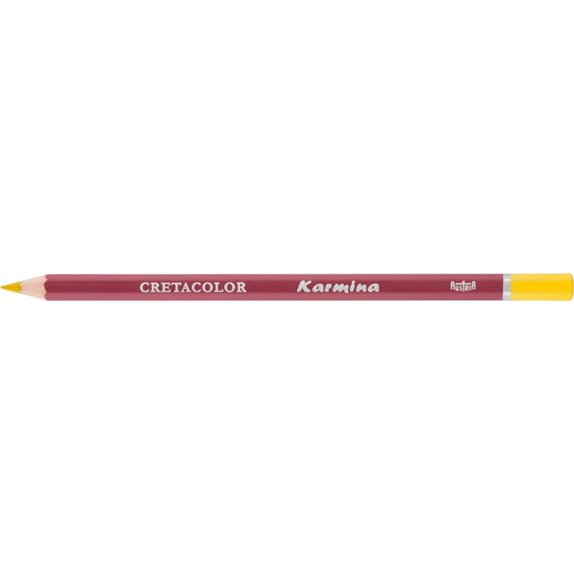 Cretacolor Karmina Colour Pencil 107 Cadmium Yellow