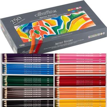 Cretacolor Class Pack Artist Studio Colour Pencil Set 250 SET