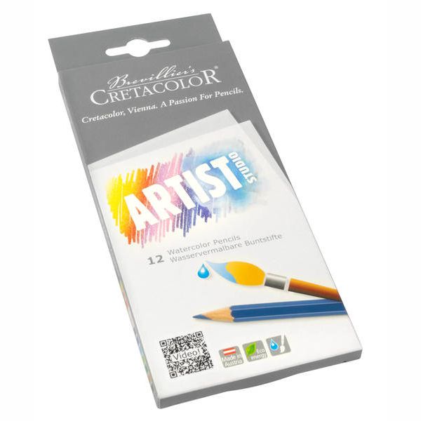 Cretacolor Artist Studio Watercolour Pencil Set 12 SET
