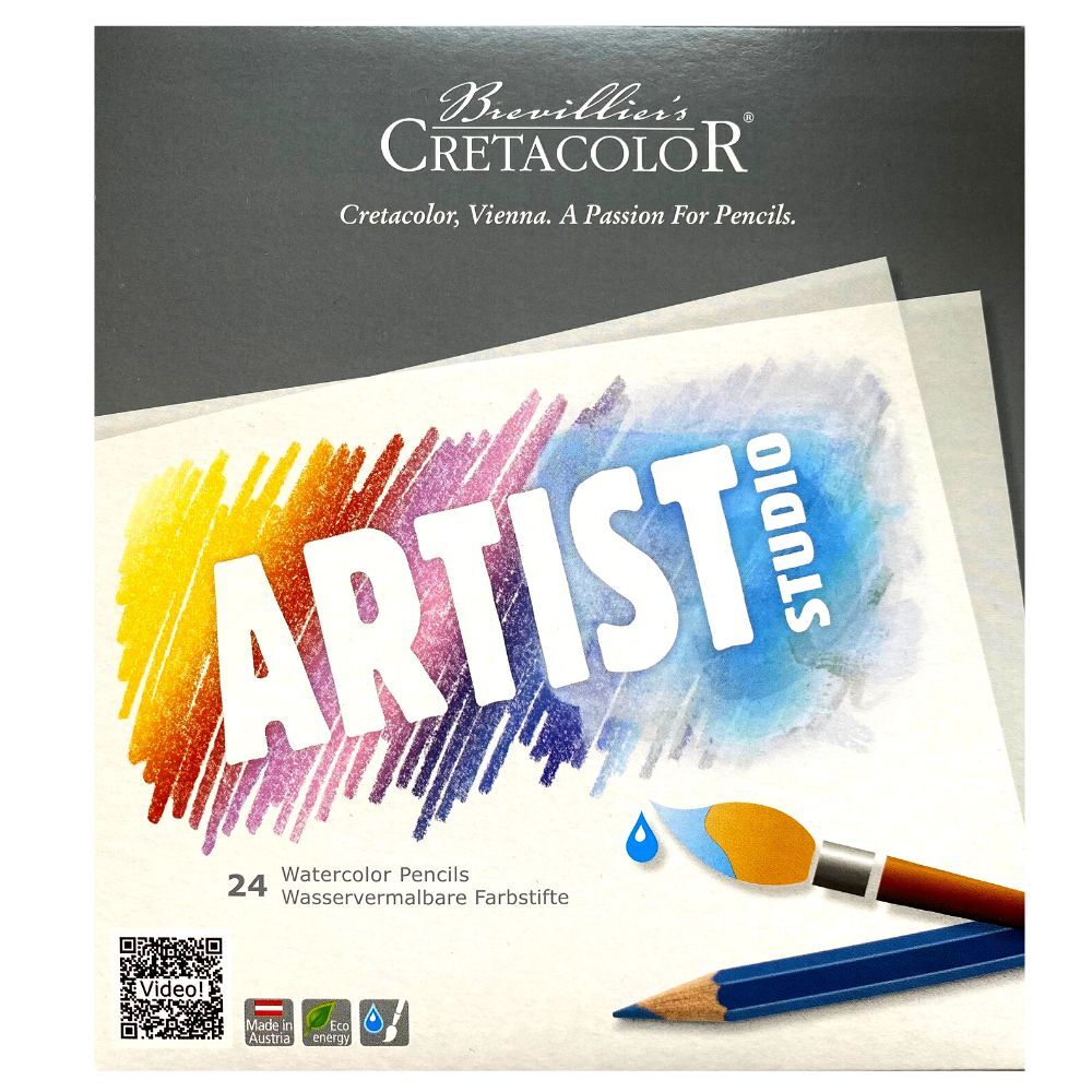 Cretacolor Artist Studio Watercolour Pencil Set 24 SET