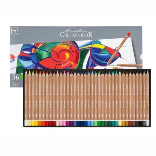 Cretacolor Megacolor Pencil Tin Set 36 SET