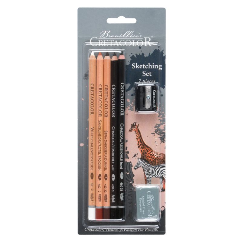 Cretacolor Sketching Pencil Set Blister Set 7 SET