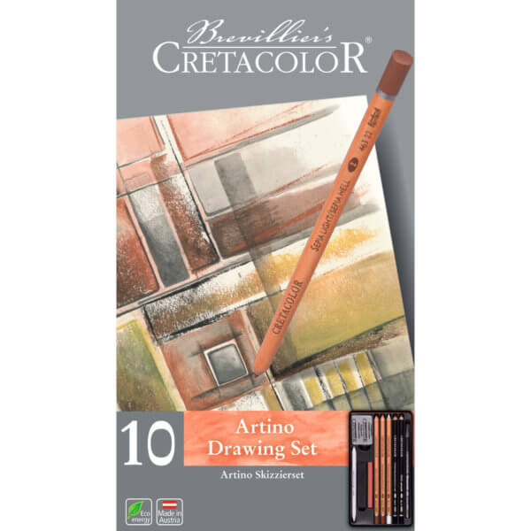 Cretacolor Artino Artist Set Tin Set 10 SET