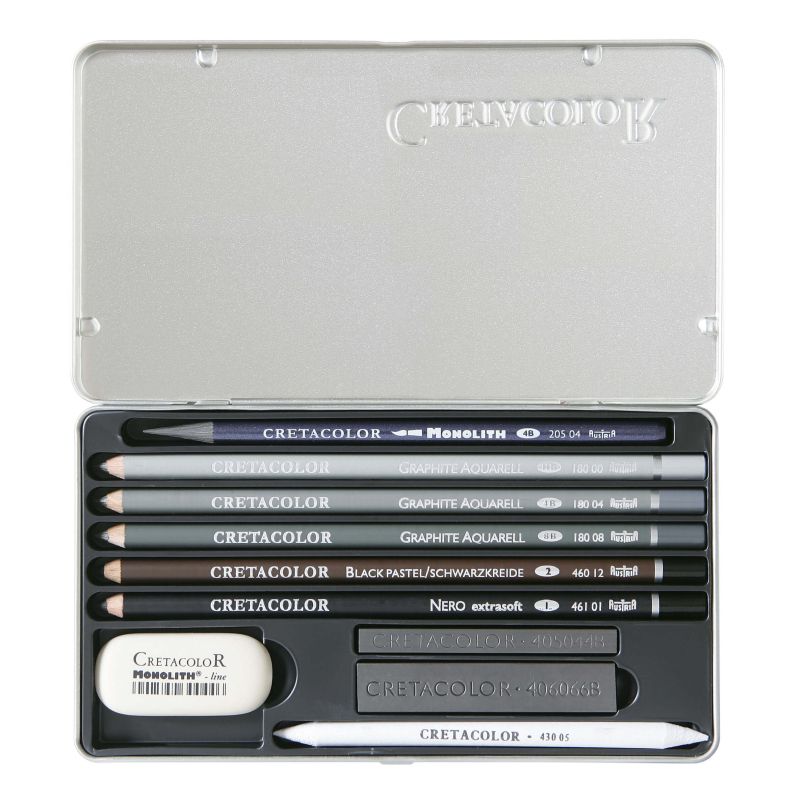Cretacolor Artino Graphite Set Tin Set 10 SET