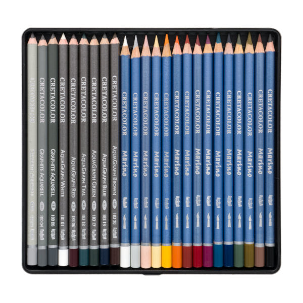 Cretacolor Aquarino Watercolour Drawing Set Set 24 SET