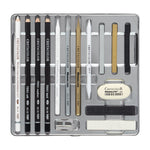Cretacolor Diamond Metallic Drawing Set Tin Set 15 SET