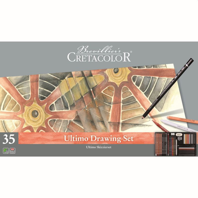 Cretacolor Ultimo Art Set Tin Set 36 SET