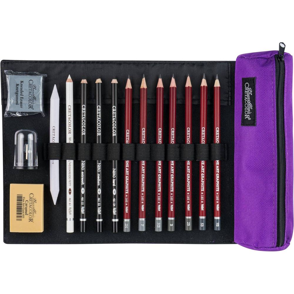 Cretacolor Pencil Wrap Beginner Set 16 SET