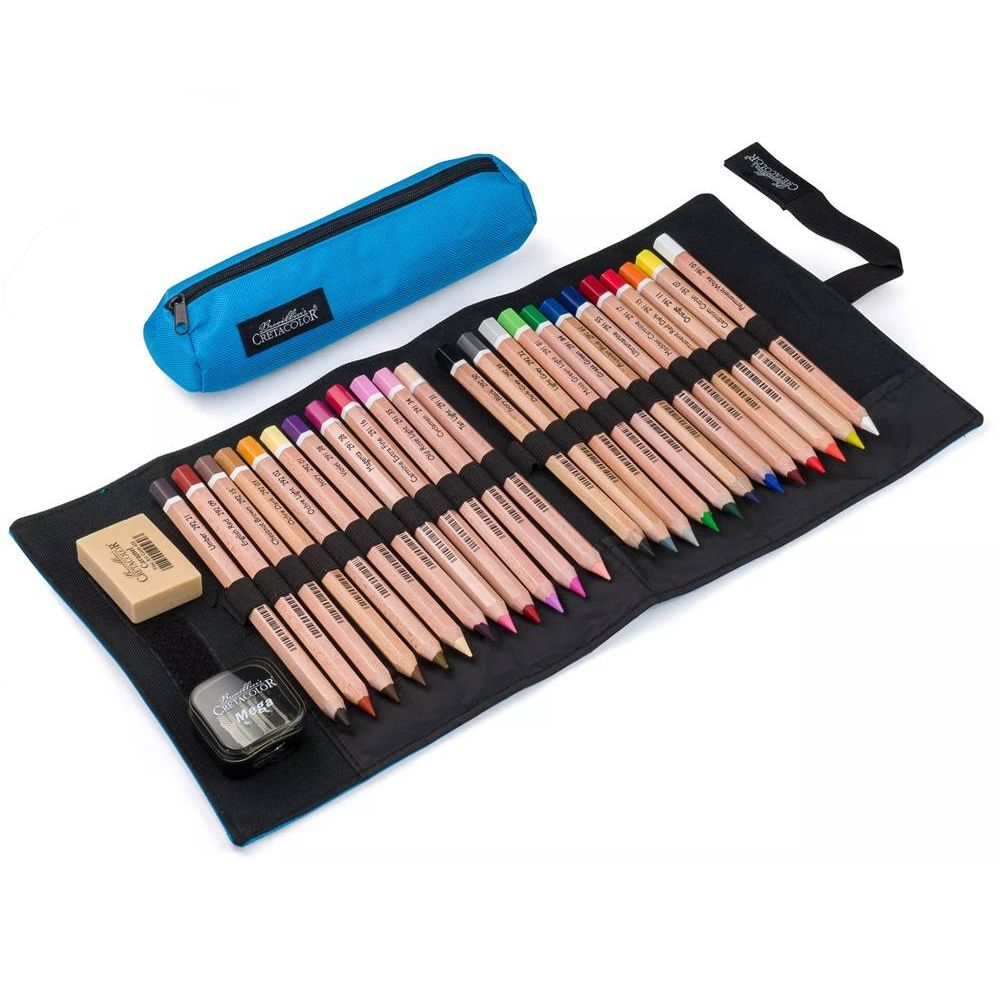 Cretacolor Pencil Wrap Megacolor Set 28 SET