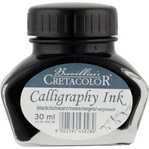 Cretacolor Calligraphy Ink Black 30ml