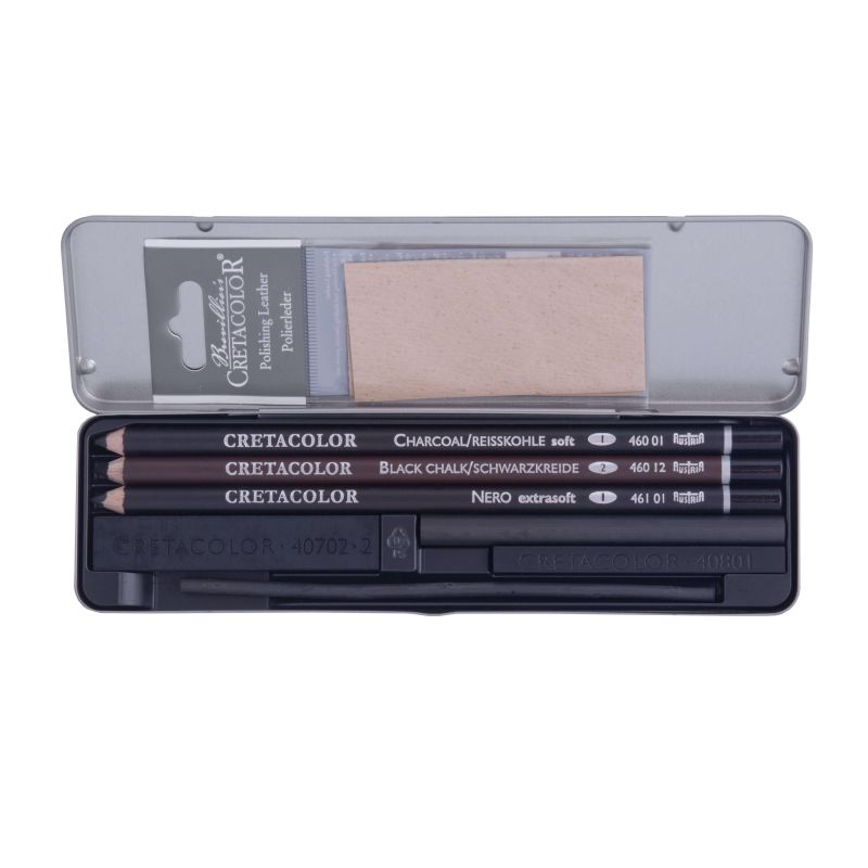 Cretacolor Charcoal Pocket Set