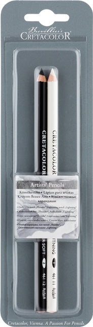 Cretacolor Thunder & Lightining Pencil Set Set 2 SET