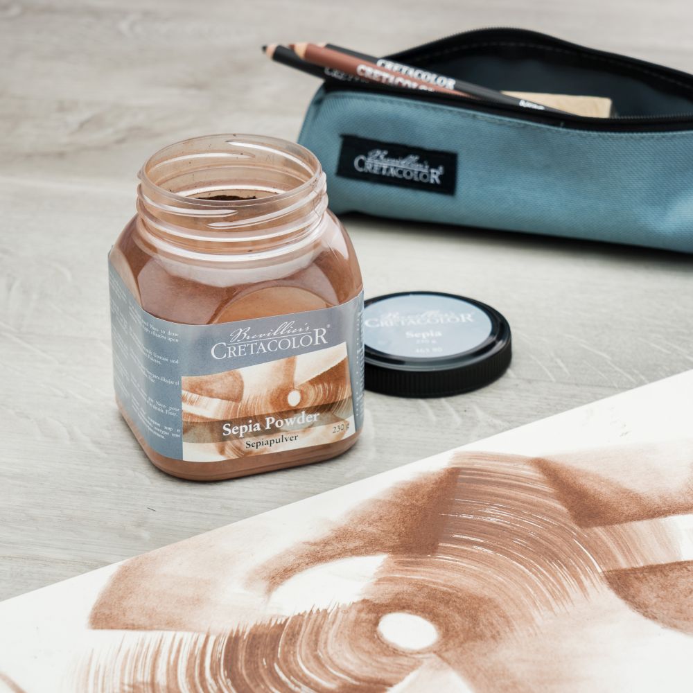 Cretacolor Art Powder Sepia 230g