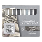 Cretacolor Pastel Chalk Stick Greys Set 8