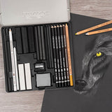 Cretacolor Wolf Drawing Set Tin Set 25 SET