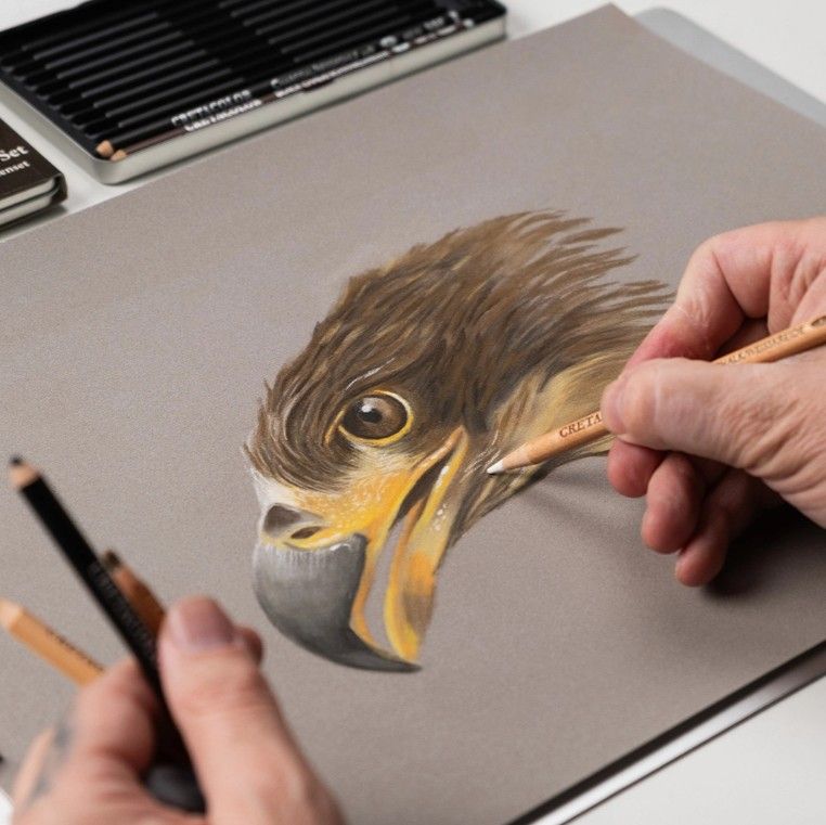 Cretacolor Eagle Drawing Tin Set 12 SET