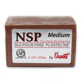 Chavant NSP Plasteline Medium Brown 906g