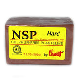 Chavant NSP Plasteline Hard Brown 906g