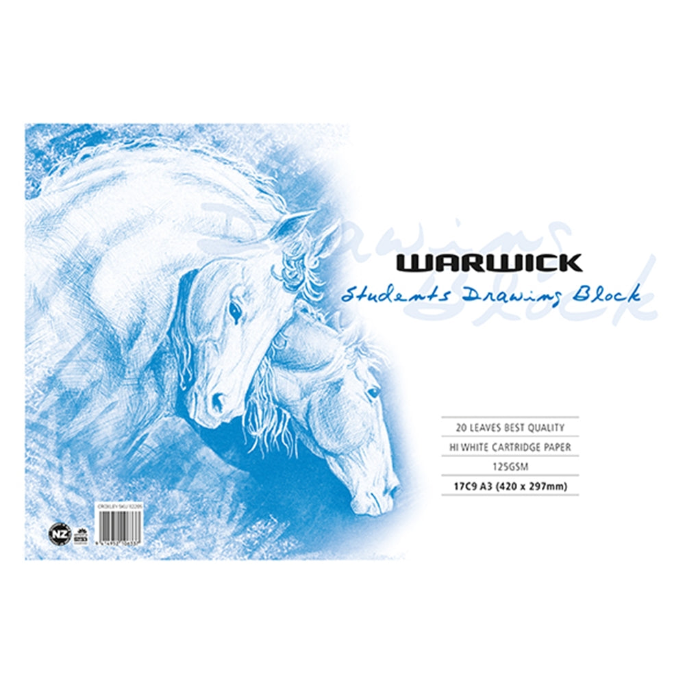 Warwick Drawing Refill 17C9 120gsm 20 Sheets A3