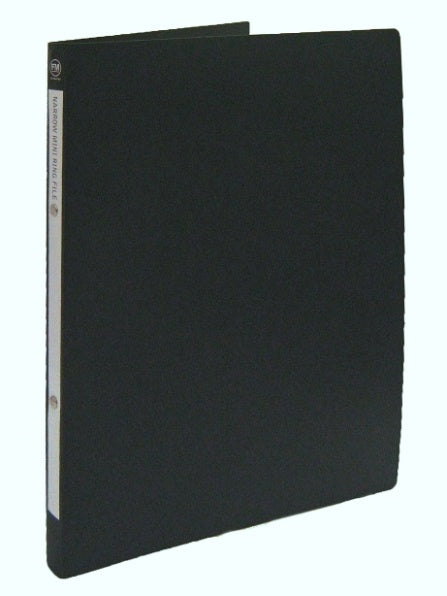 Filemaster Ringbinder Black Polypropylene A4
