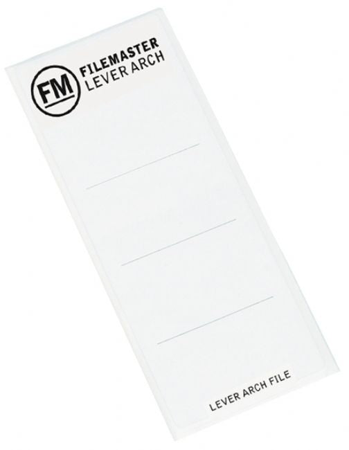 Filemaster Lever Arch File Spine Labels Packet 10
