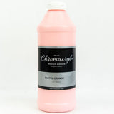 Chromacryl Student Acrylic Paint Pastel Orange 1L