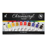 Chromacryl Student Acrylic Paint Set 10 SET