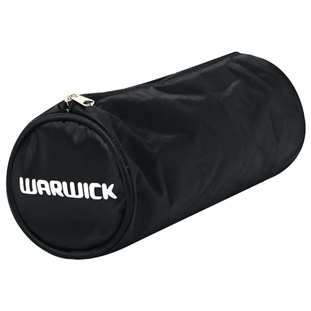 Warwick Barrel Pencil Case Black