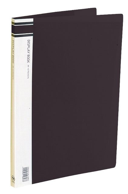 Filemaster Display Book Black 10 Pocket A4