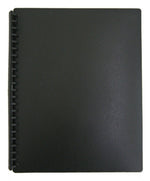Filemaster Refillable Display Book Black 20 Pocket A4