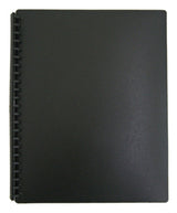 Filemaster Refillable Display Book Black 20 Pocket A4