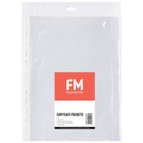 Filemaster Copy Safe Pockets Packet 10 A4