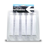 Derivan Refillables Aluminium Tubes Empty SET