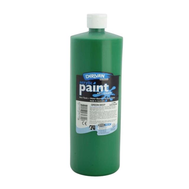 Derivan Student Acrylic Paint Green Deep