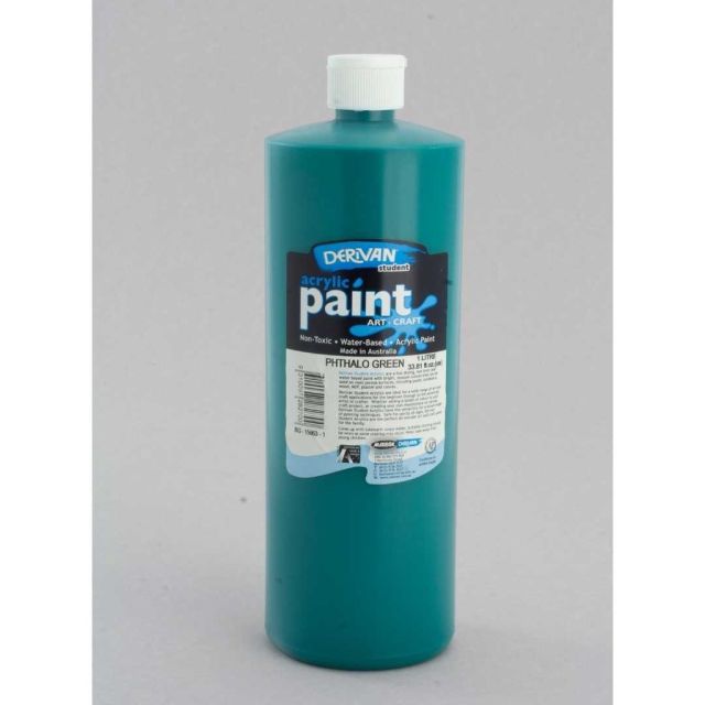 Derivan Student Acrylic Paint Phthalo Green