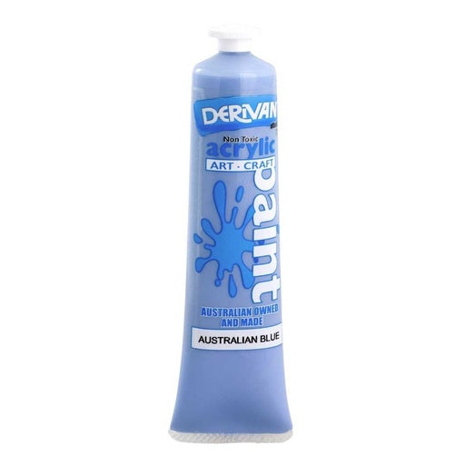 Derivan Student Acrylic Paint Australian Blue 75ml
