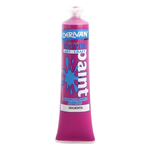 Derivan Student Acrylic Paint Magenta 75ml