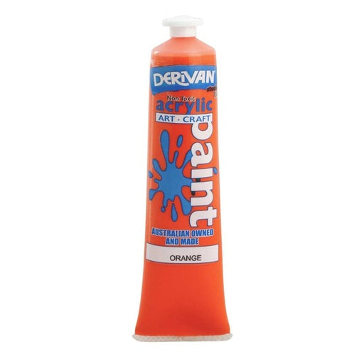 Derivan Student Acrylic Paint Orange