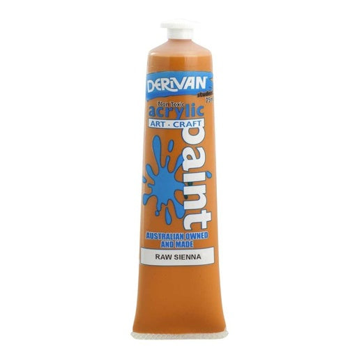 Derivan Student Acrylic Paint Raw Sienna