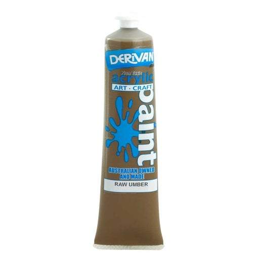 Derivan Student Acrylic Paint Raw Umber 75ml